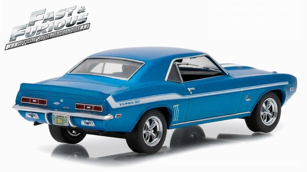 Miniature voiture CHEVROLET 1969 Yenko 427 Camaro Lemans Fast and Furious 1/43ème 