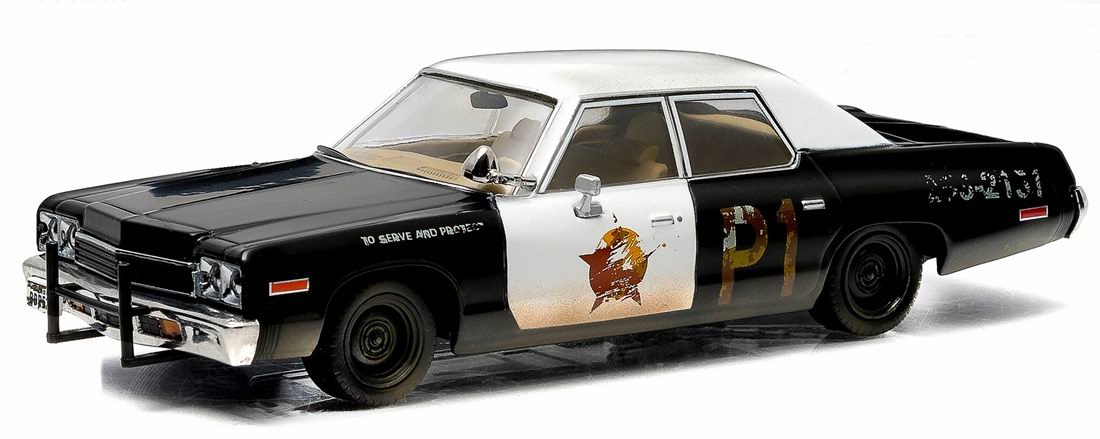 Voiture miniature DODGE Monaco Blues Brothers Bluesmobile 1974 