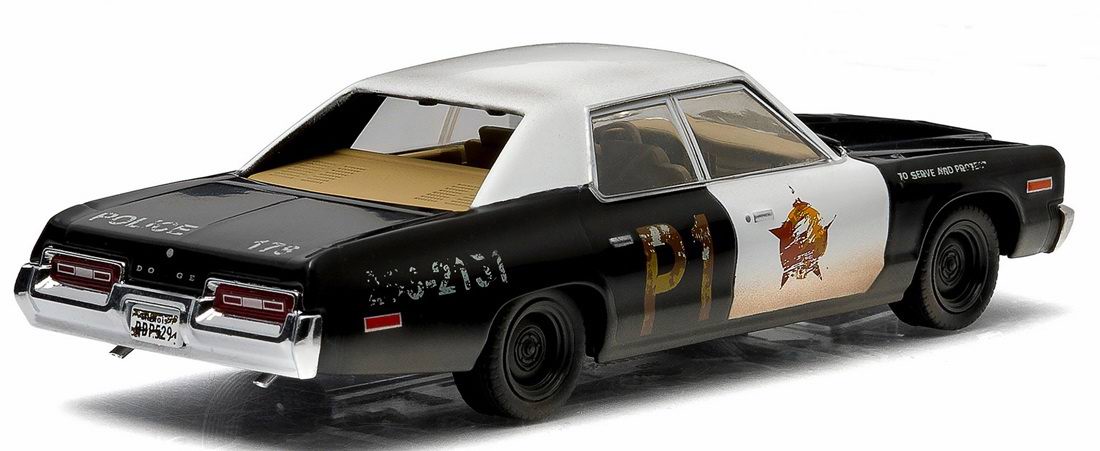 Voiture miniature DODGE Monaco Blues Brothers Bluesmobile 1974 