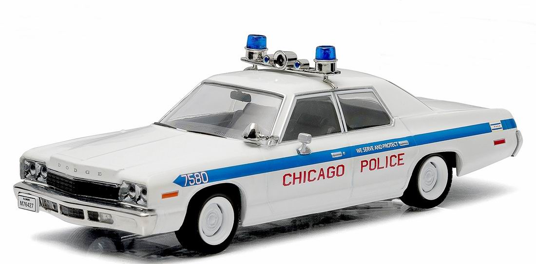 Véhicule DODGE Monaco Blues Brothers Chicago Police 1975 