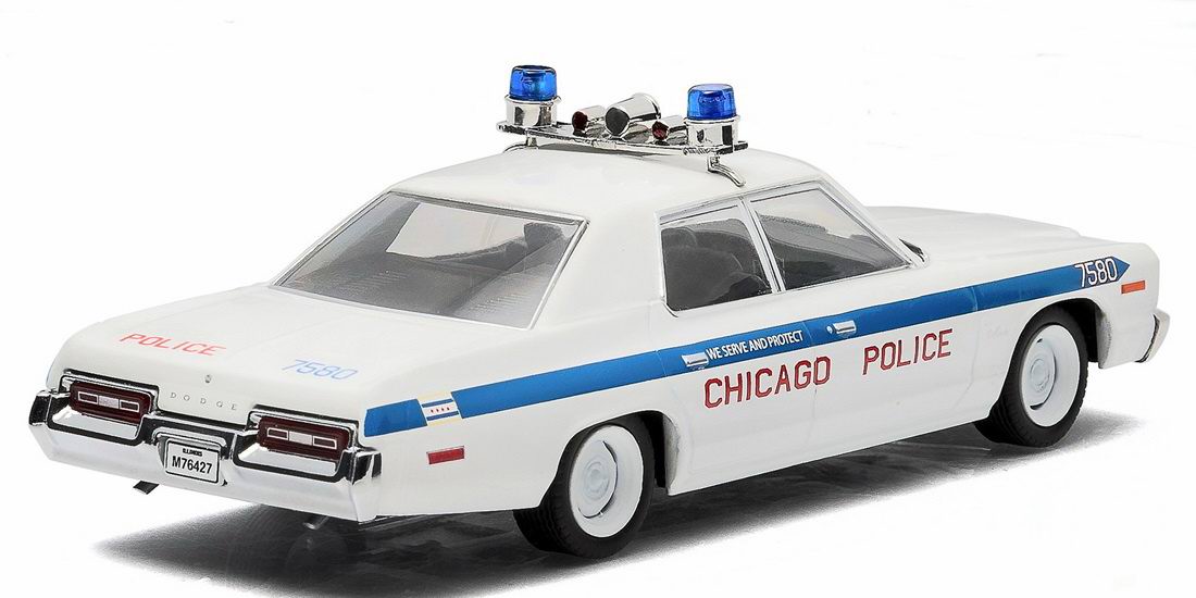 Véhicule DODGE Monaco Blues Brothers Chicago Police 1975 