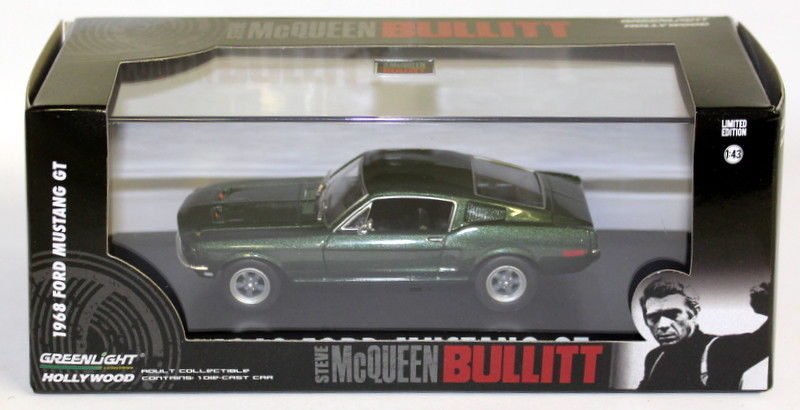Voiture miniature métal Ford Mustang GT Bulitt 1/43