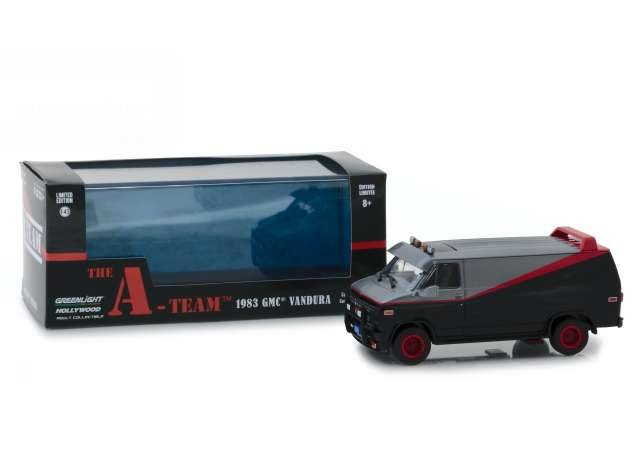 Ateam Camionette Agence Tous Risques boue 1/43 Greenlight