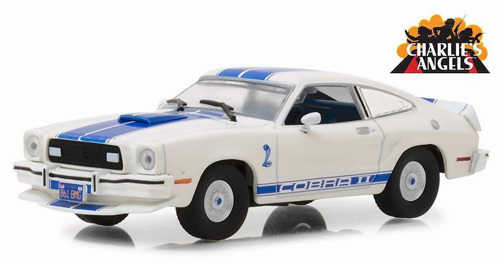 Voiture miniature Ford Mustang 2 Cobra 2Charlie et ses Drôles de Dames 1/43