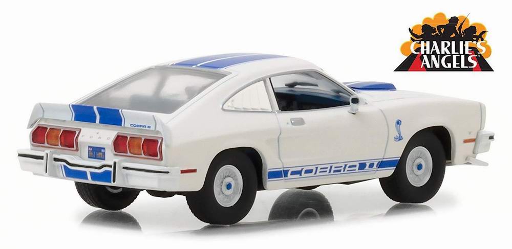 Voiture Ford Mustang Cobra II Charlie et ses Drôles de Dames 1/43