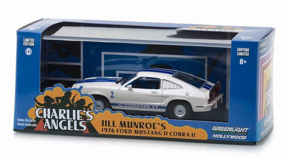 Voiture Ford Mustang2 1/43 Cobra II Charlie et ses Drôles de Dames 1/43