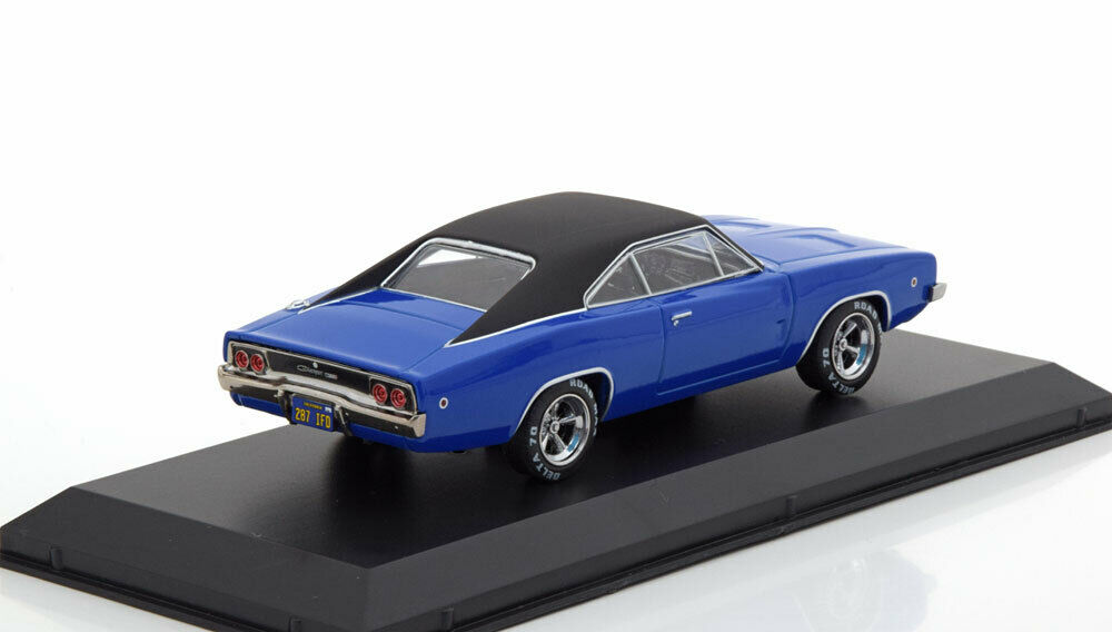 Voiture DodgeCharger 1968 Dennis Guilder du Film Christine au 1/43 en Métal