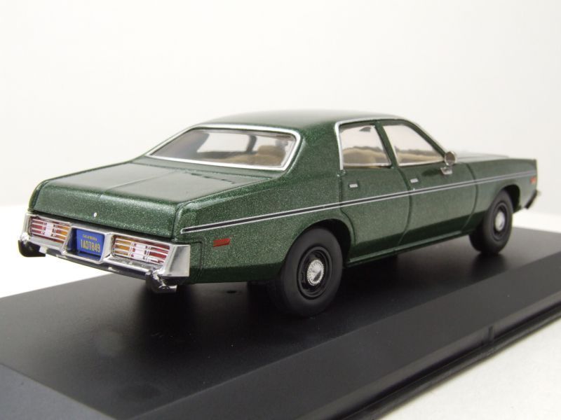 Voiture en métal DODGE MONACO RICK HUNTER inspecteur choc 1/43 Greenlight