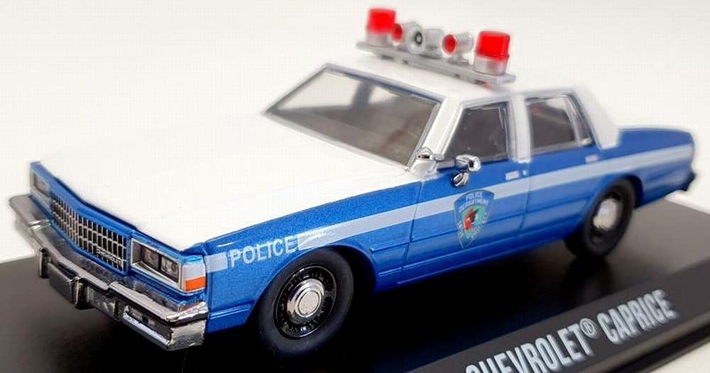 Voiture Chevrolet Caprice Wilmette Illinois Police 1986 Du Film Maman J’ai Raté L’Avion 1/43 Métal