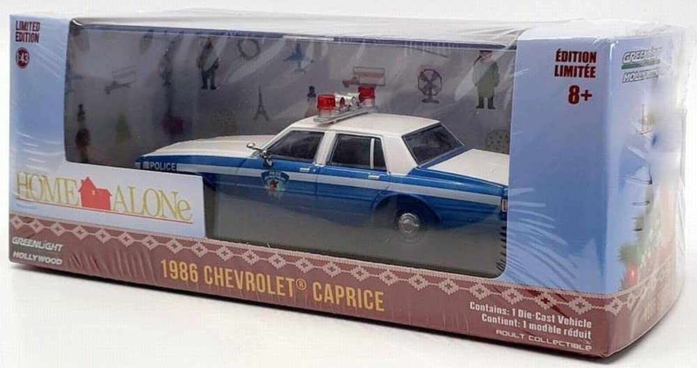 Voiture Chevrolet Caprice Wilmette Illinois Police 1986 Du Film Maman J’ai Raté L’Avion 1/43 Métal…