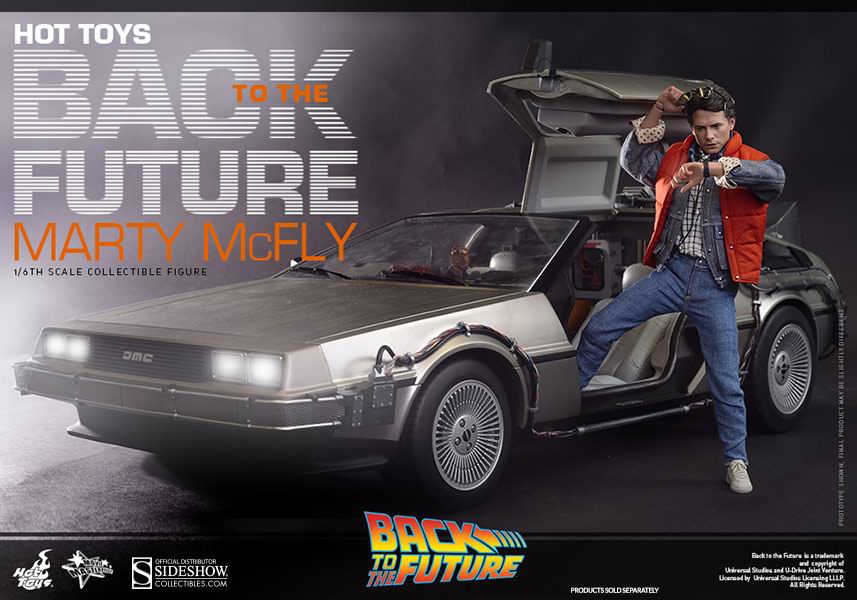 Figurine de Marty McFly du film Retour vers le Futur