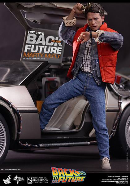 Figurine de Marty McFly du film Retour vers le Futur