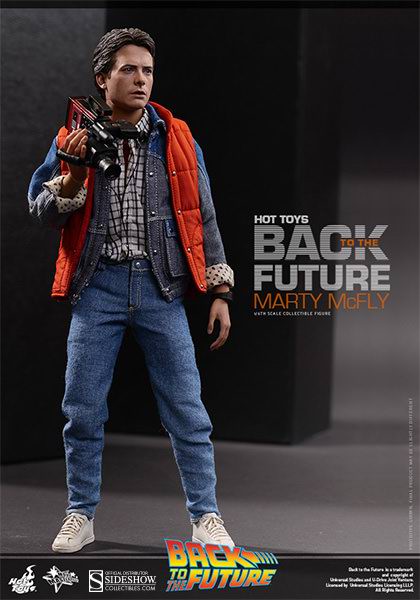 Figurine de Marty McFly du film Retour vers le Futur