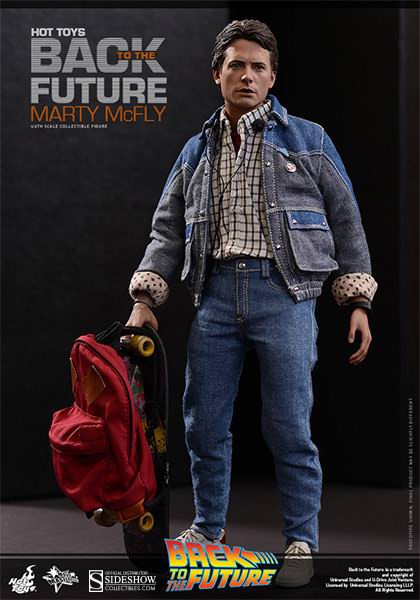 Figurine de Marty McFly du film Retour vers le Futur