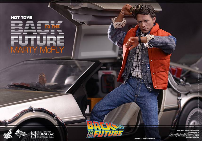 Figurine de Marty McFly du film Retour vers le Futur