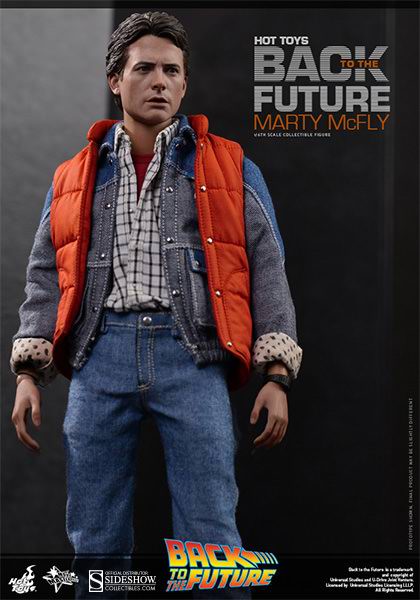 Figurine de Marty McFly du film Retour vers le Futur