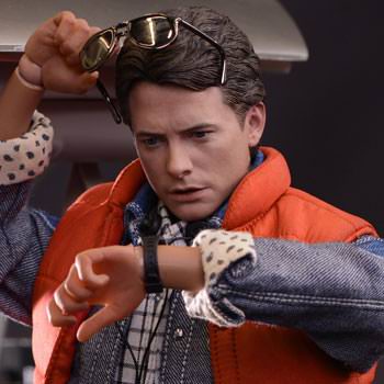 Figurine de Marty McFly du film Retour vers le Futur