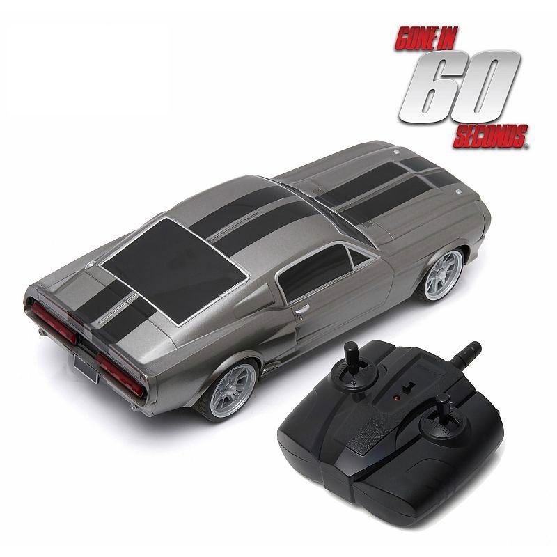 Voiture Miniature FORD MUSTANG radio commandé Shelby GT 500E Eleanor 1967 60 Secondes Chrono RC