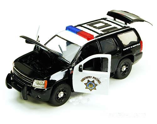 Chevy Tahoe SUV Highway Patrol Police Car jada toys