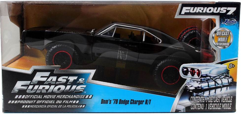 Voiture miniature Dodge Charger RT Off Road 1970 Fast and Furious 7 1/24ème 