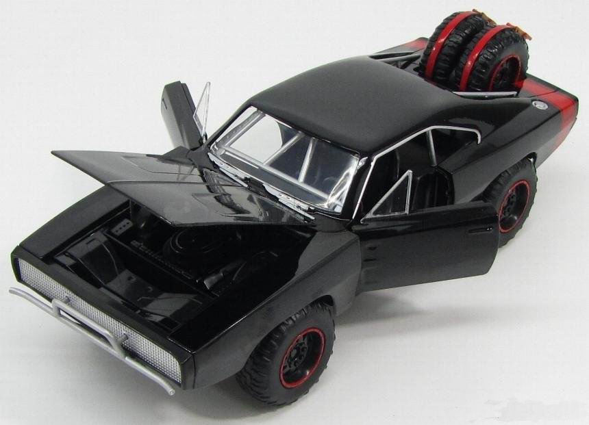 Voiture miniature Dodge Charger RT Off Road 1970 Fast and Furious 7 1/24ème 