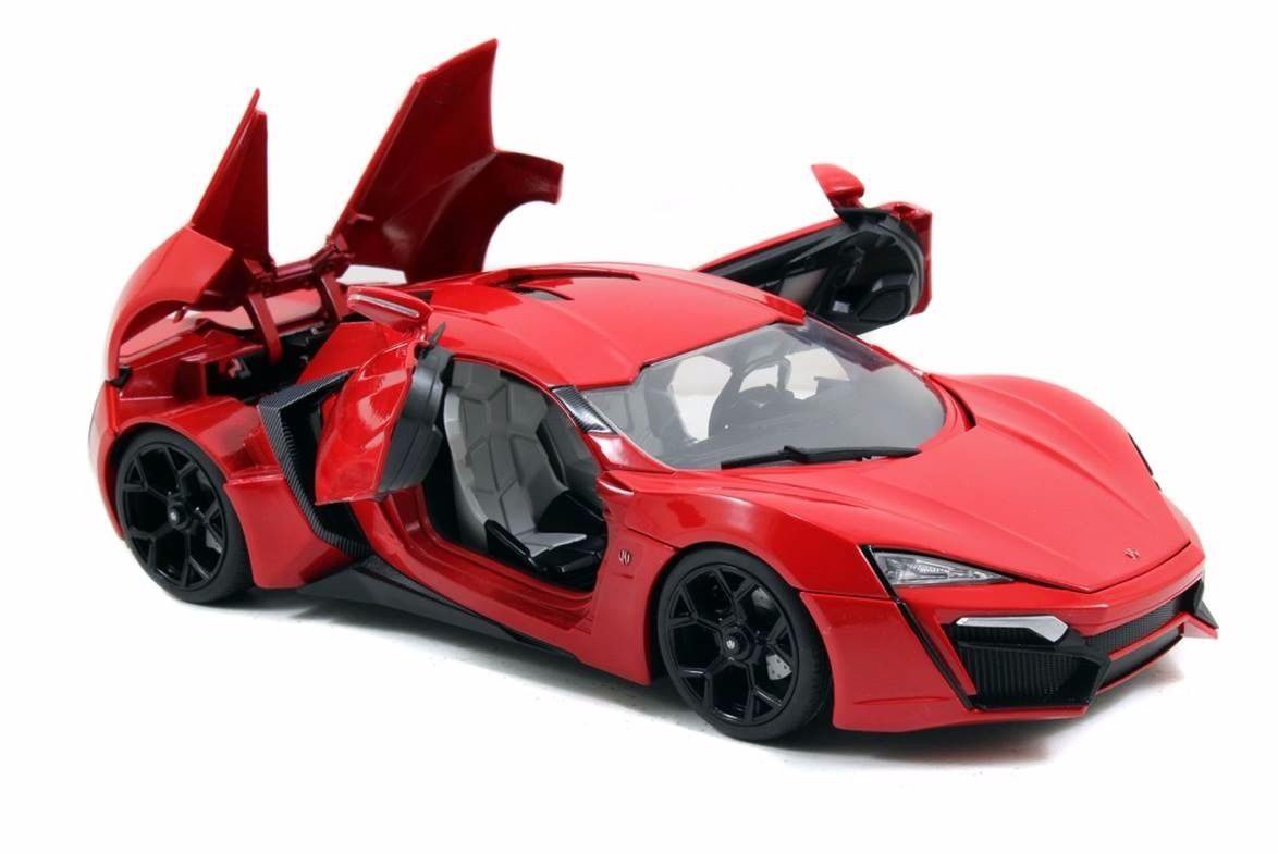 LYKAN Hypersport Fast And Furious 7 1/18 Jada