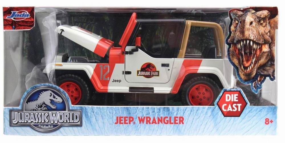 Voiture Miniature JEEP Wrangler Film Jurassic World 2015 1/24
