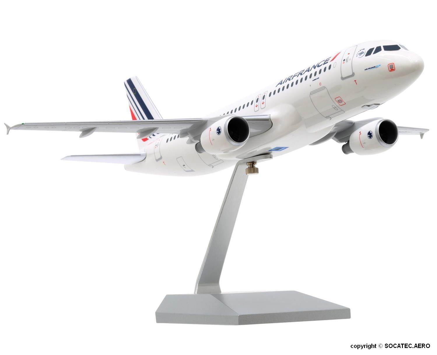 Maquette d’agence A320-200 Air France Nouvelles Couleurs au 1/100