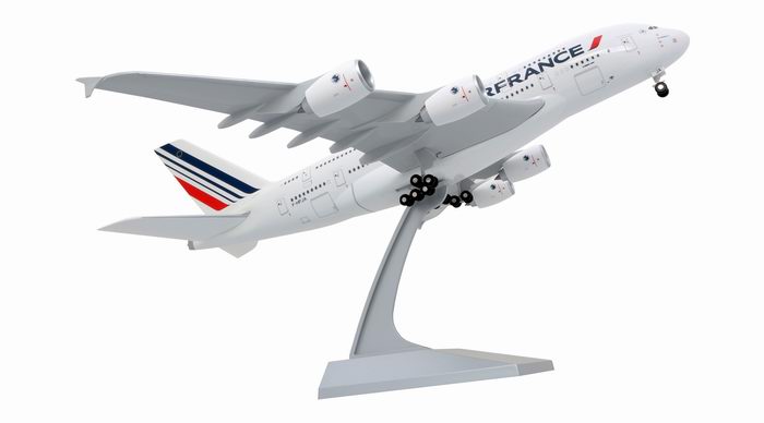 modèle Avion AIRBUS A380-800 AIR FRANCE Nouvelles Couleurs 1/200