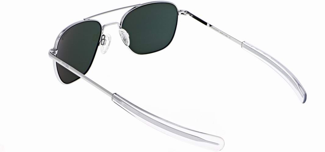 LUNETTES DE SOLEIL aviator monture or verre vert Randolph