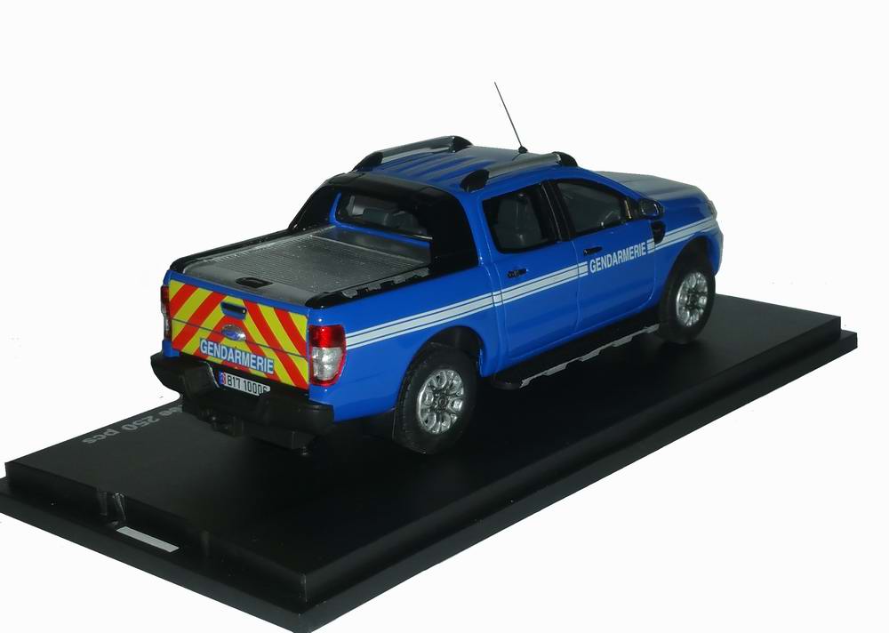 Miniature pick up Ford Ranger GENDARMERIE 1/43