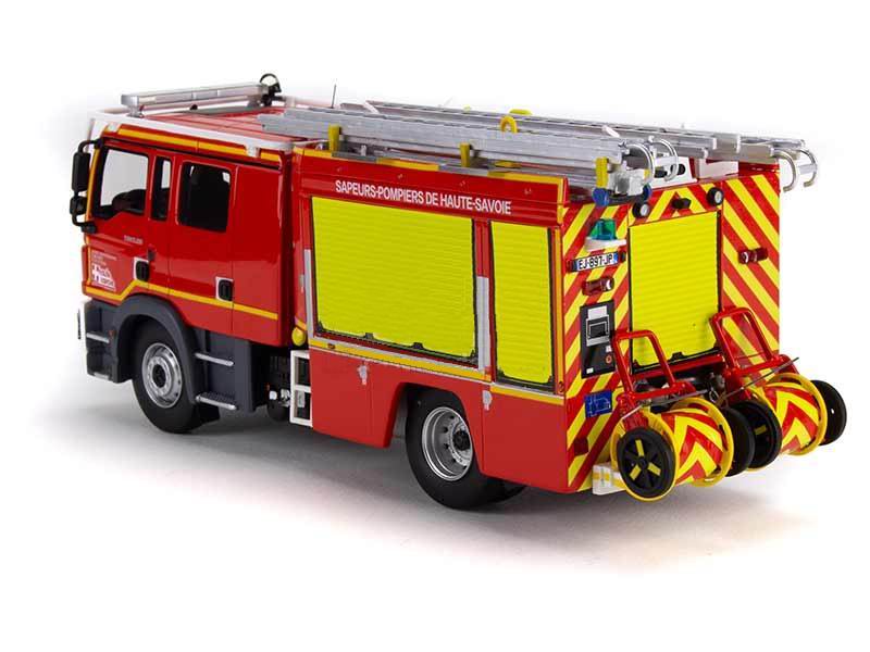 MAN Camion de Sapeurs Pompiers TGM 15.290 GALLIN FPT TUNNEL SDIS 74  Haute-Savoie 1/43 ALERTE