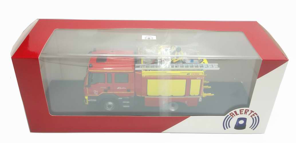 Camion de Sapeurs Pompiers MAN TGM 13.290 GALLIN CCRM Camion citerne rural moyen 1/43 Alerte