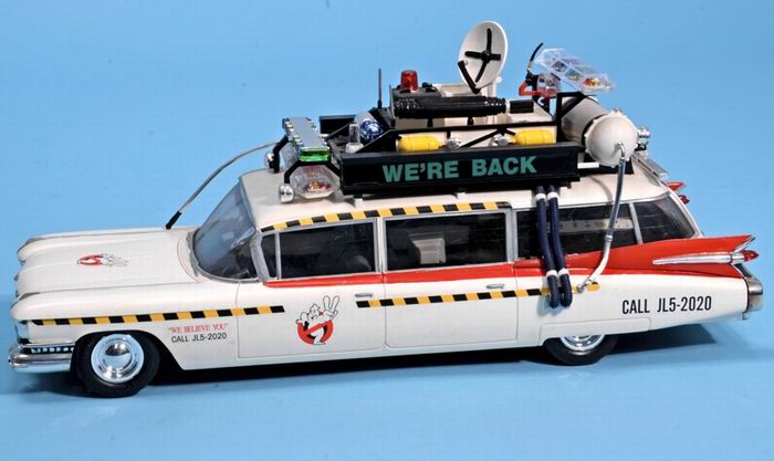 Véhicule Cadillac 1959 Ghostbusters ECTO 1 Ambulance du Film S.O.S. Fantômes