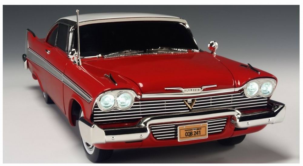 Miniature Voiture Plymouth Fury 1958 version nuit Christine 1/18