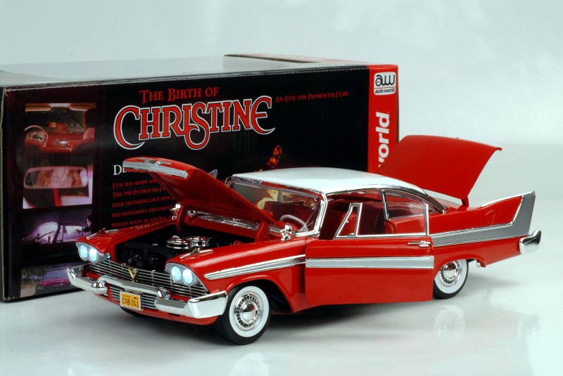 Miniature Voiture Plymouth Fury 1958 du film Christine Autoworld