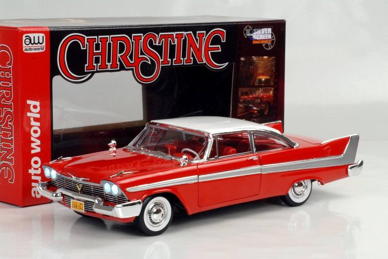 Miniature Voiture Plymouth Fury 1958 Daytime version Christine 1/18