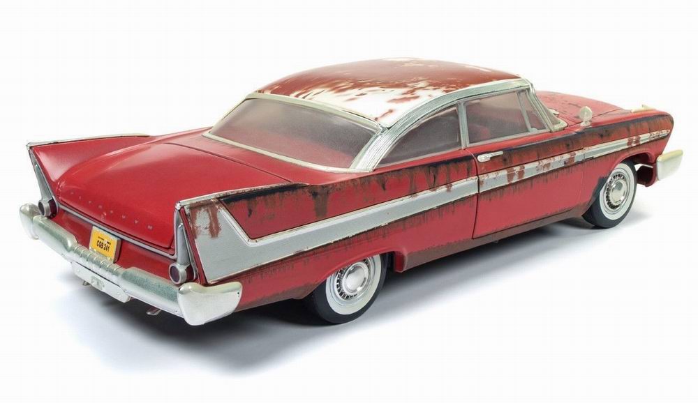 Miniature Voiture Plymouth Fury 1958 version rouillée Christine 1/18