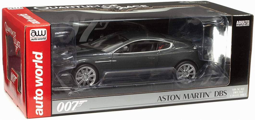 Voiture JAMES BOND 007 Quantum of Solace Aston Martin DBS 1/18 Métal 