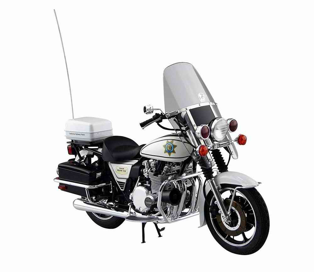 Moto KawasakiKZ1000 Police Chips John Baker Ponch Poncherello