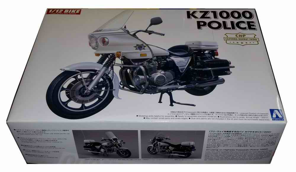 Moto Kawasaki KZ 1000 Police Chips John Baker Ponch Poncherello