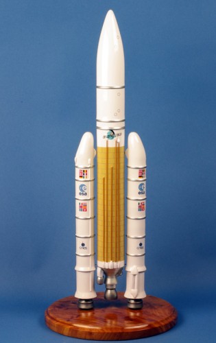 Maquette fusée Ariane 5 Ariane V