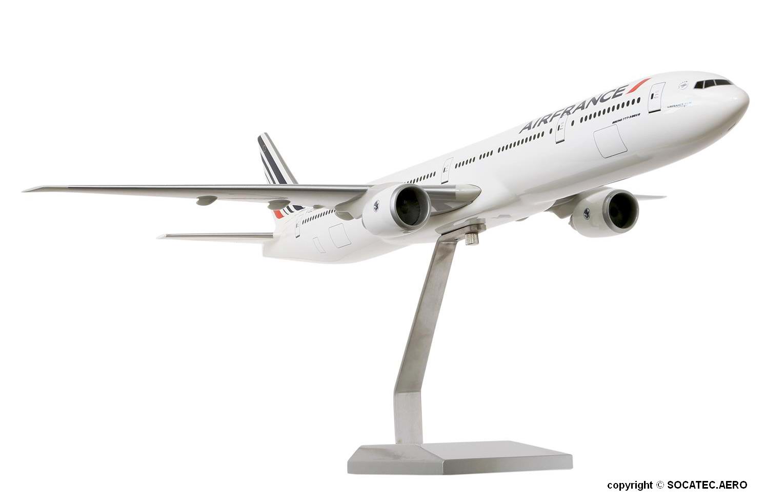 Maquette d’agence Boing B777-300ER Air France au 1/100