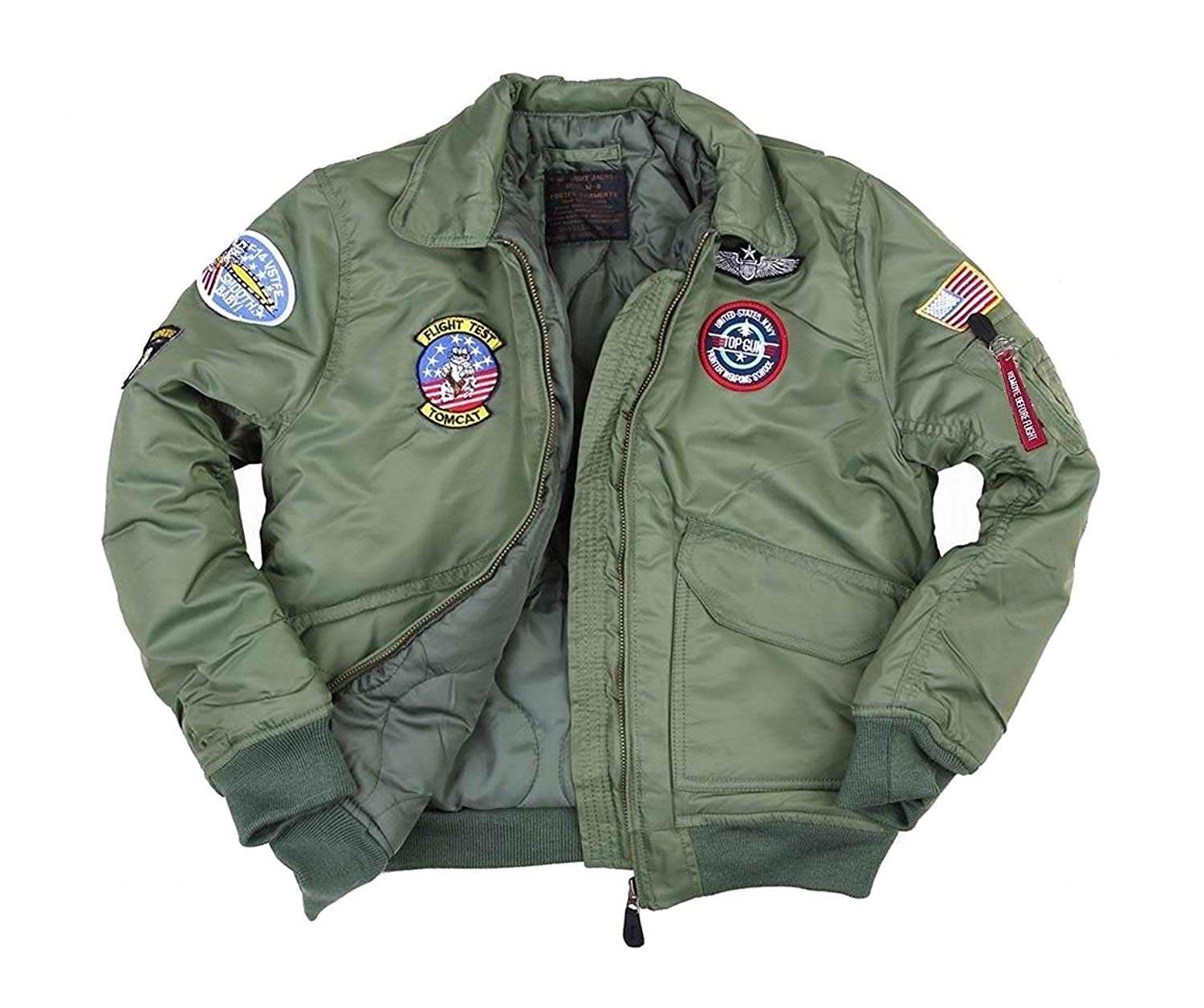 BOMBERS BLOUSON AVIATEUR TOP GUN ENFANT