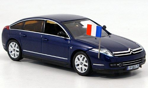 CITROËN C6 Limousine Présidentielle 2005 au 1/43