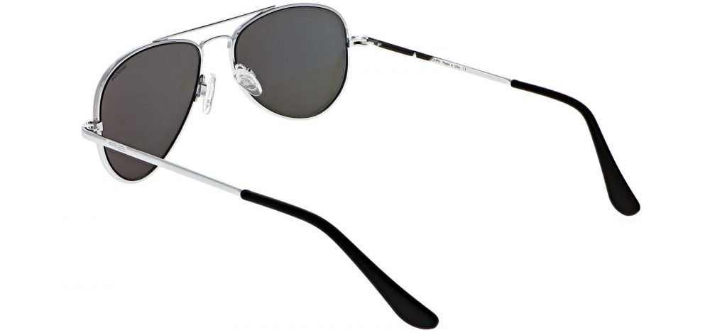 LUNETTES DE SOLEIL aviator monture Chrome brillant Randolph Concorde