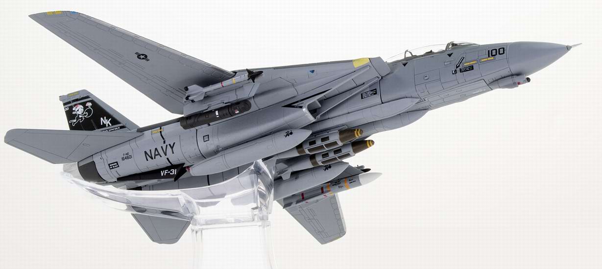 Maquette du Grumman F14D Tomcat VF-31 Tomcatters “Santa Cat” 2002 au 1/72