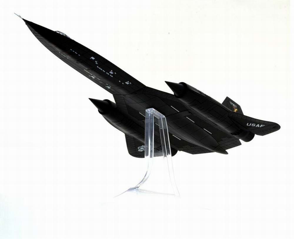 Maquette Lockheed SR-71 Blackbird  9th SRW61-7967-1977 Lighning Bolt 1/72