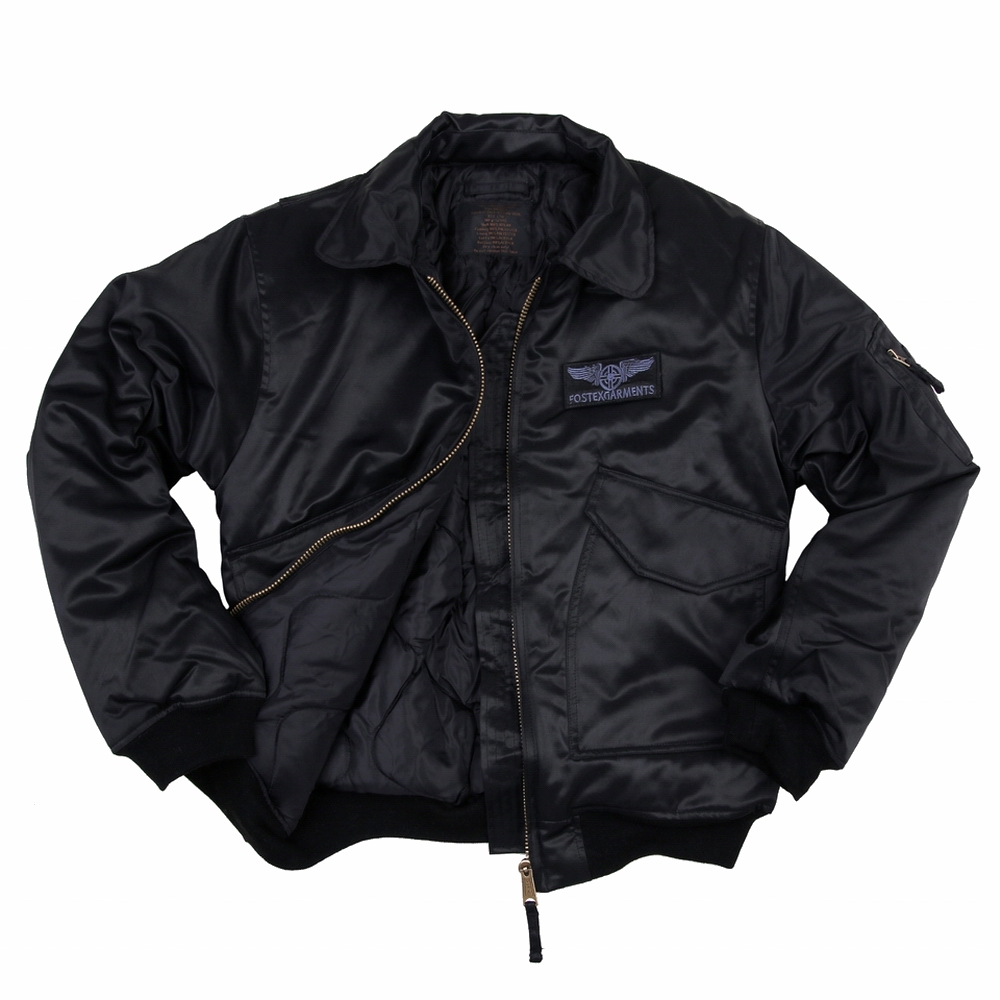 Blouson aviateur bombers cwu45 noir