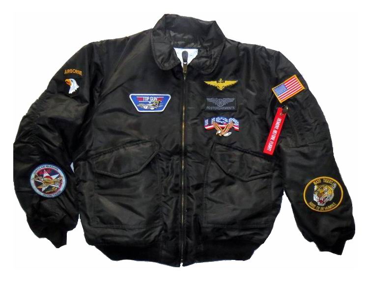 Blouson aviateur Bombers CWU-45 TOP GUN TOMCAT